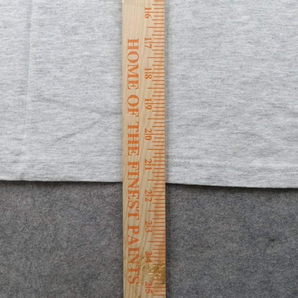Vintage Chicago Shirt Youth 14-16‎ Gray Fruit Of The Loom Baseball Tee 90s